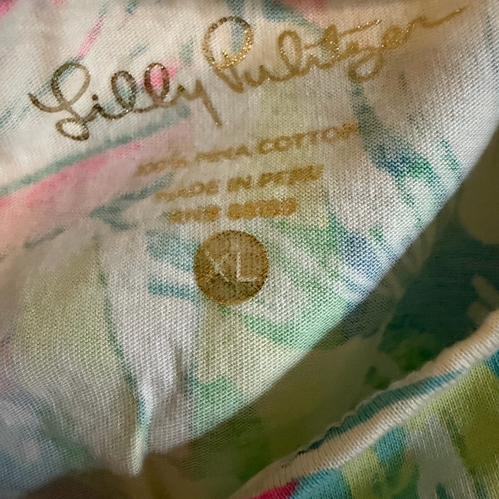 Lilly Pulitzer Colorful Abstract Midi Dress - Picture 3 of 3